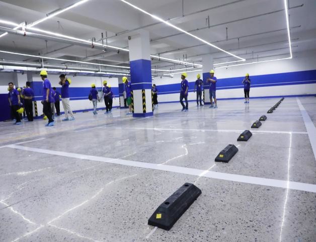 Espaço de aplicação do assoalho Água-baseado tecnologia de Joaboa que endurece o sistema