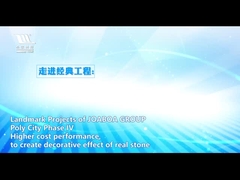 Sistema integrado decorativo & de poupança de energia de Joaboa de superfície cerâmico do revestimento