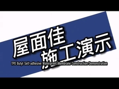 Membrana Waterproofing autoadesiva butílica resistente do tempo de Bondsure® TPO